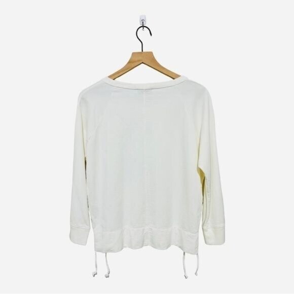 J.Crew ecru cotton sweater • women’s size S • 100% breathable cotton knit • - Picture 3 of 9